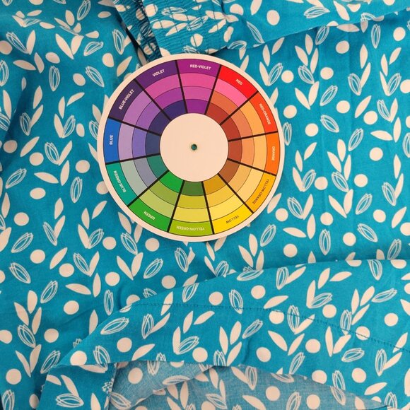 Lane Bryant Womens Shorts 22 24 Plus Pull On Lightweight Pockets FLO176E - Picture 9 of 10